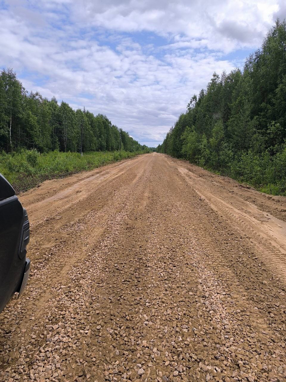 Дорога между Нижним и Верхним Воч приведена в нормативное состояние.