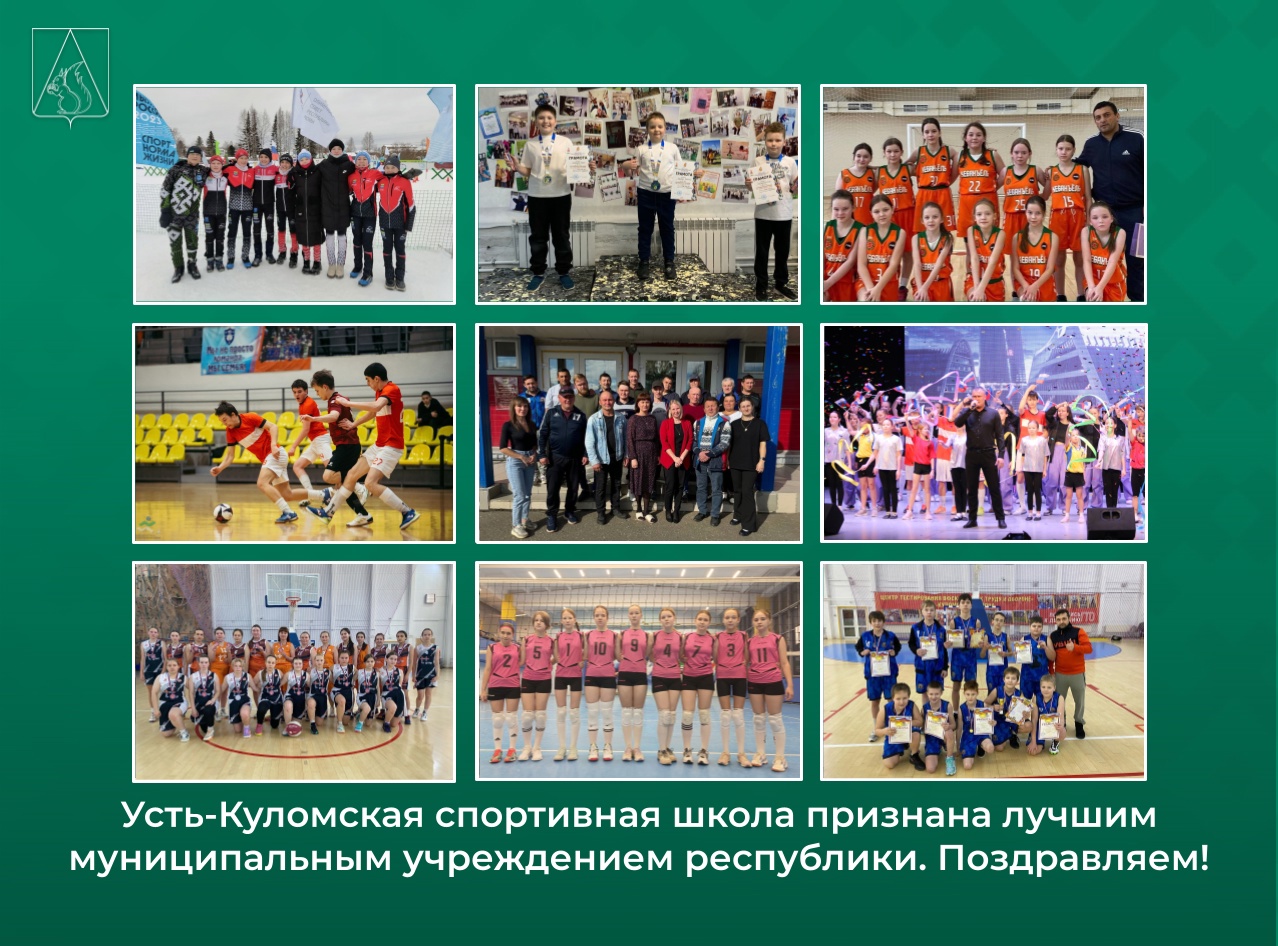 Усть-Куломская спортивная школа признана лучшим муниципальным учреждением республики.