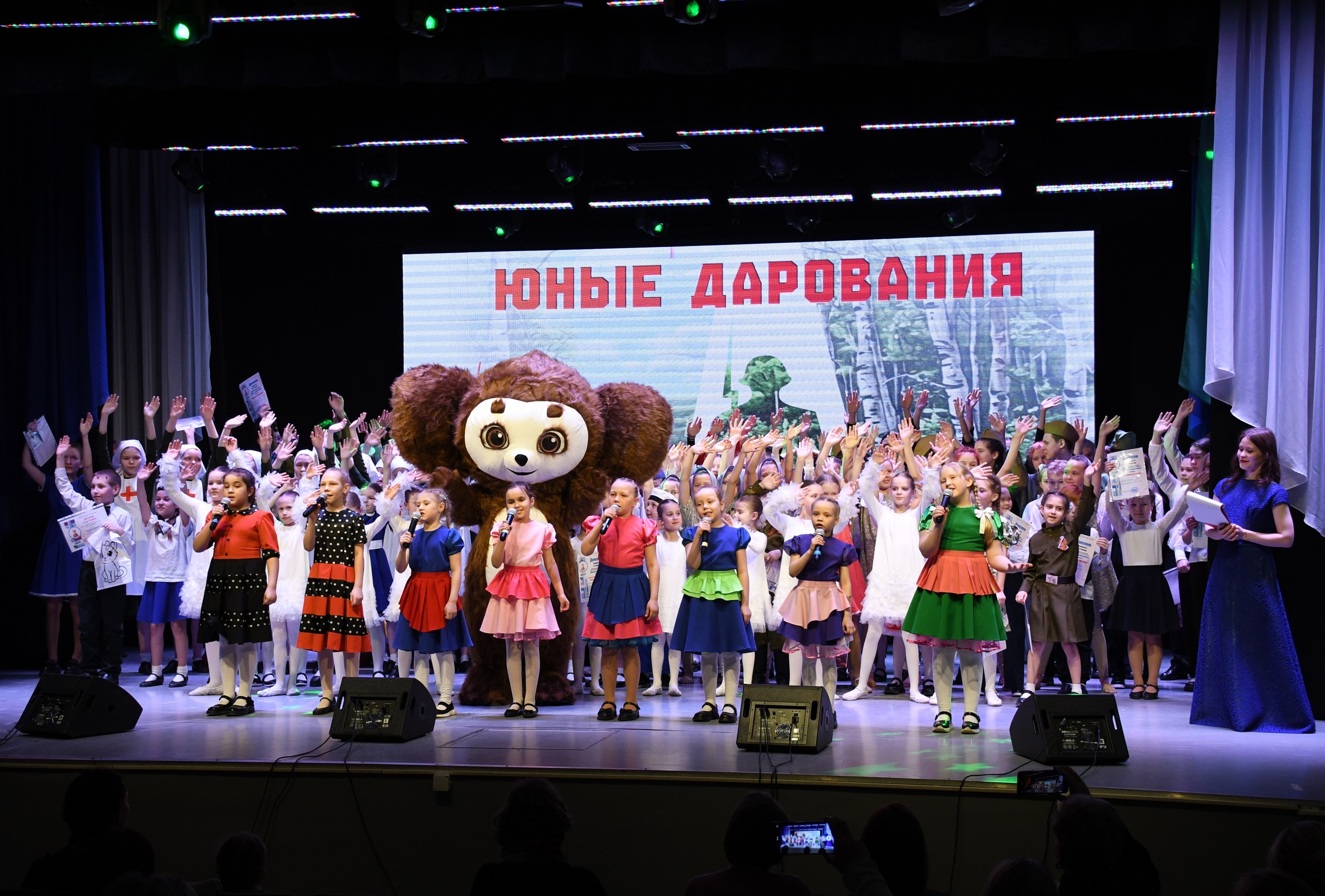 Юные дарования Усть-Куломского района покорили сердца зрителей .