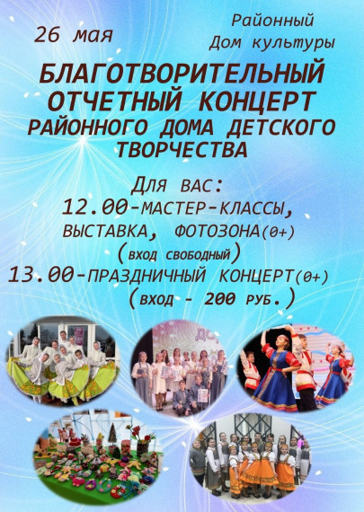Отчетный концерт Районного Дома детского творчества. Отчетный концерт Районного Дома детского творчества.