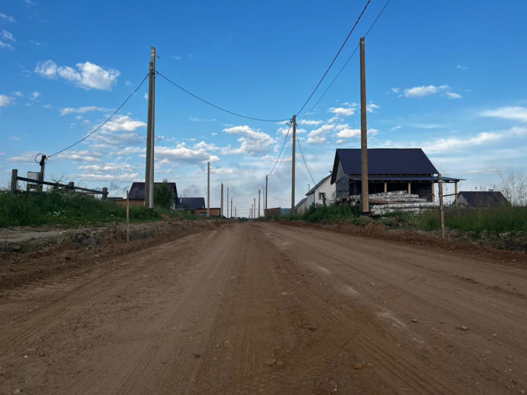 В с.Усть-Кулом продолжается обустройство мкр. «Северный». В с.Усть-Кулом продолжается обустройство мкр. «Северный».