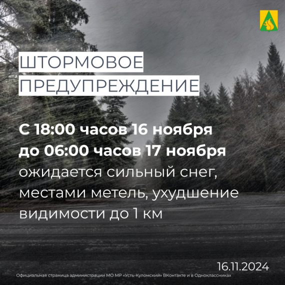 Штормовое предупреждение. Штормовое предупреждение.