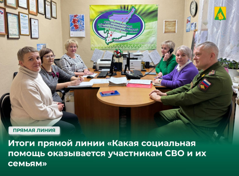 Итоги прямой линии «Какая социальная помощь оказывается участникам СВО и их семьям». Итоги прямой линии «Какая социальная помощь оказывается участникам СВО и их семьям».