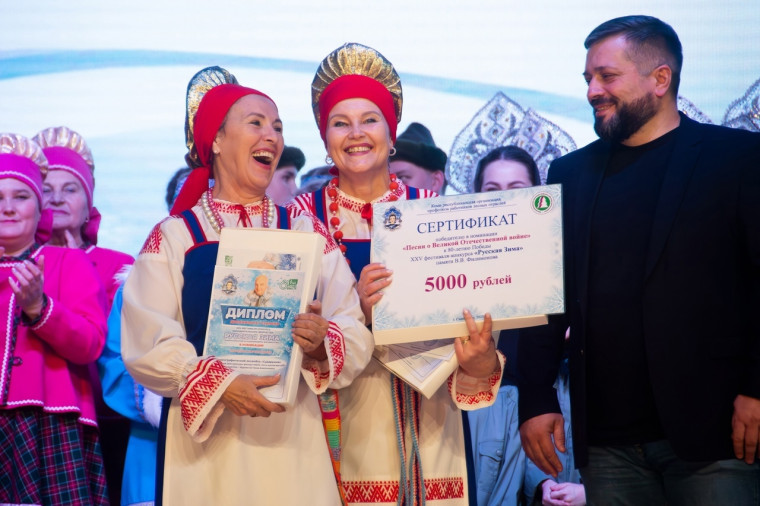 Талантливые земляки одержали победу в нескольких номинациях XXV фестиваля-конкурса самодеятельного творчества «Русская Зима». Талантливые земляки одержали победу в нескольких номинациях XXV фестиваля-конкурса самодеятельного творчества «Русская Зима».